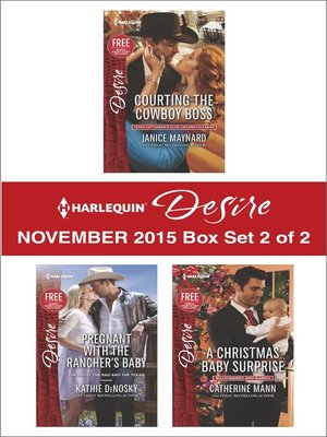 cover image of Harlequin Desire November 2015, Box Set 2 of 2